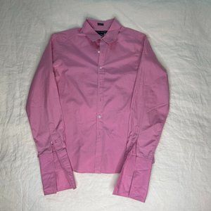 Ralph Lauren pink button down dress shirt with French Cuffs